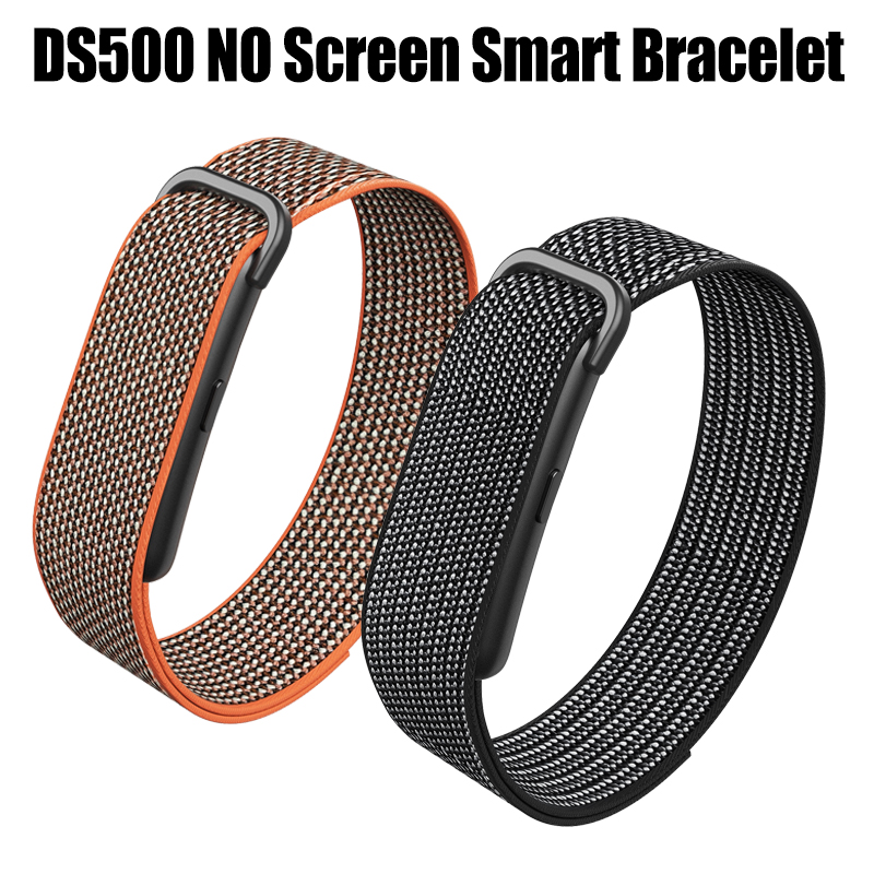 Body Jewelry Gauges - DS500 สมาร์ทบราซเล็ทไร้หน้าจอ ตรวจวัดอัตราการเต้นของหัวใจ ความดันโลหิต อุณหภูมิร่างกายแบบเรียลไทม์ พร้อมฟังก์ชันตรวจคลื่นไฟฟ้าหัวใจแบบไม่ต้องใช้หน้าจอ