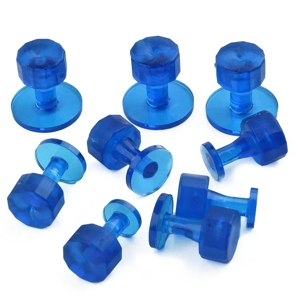 Body Jewelry Glue - 9pcs ซ่อมรอยบุบรถดึงแท็บกาวเครื่องมือกําจัดรอยบุ๋ม Auto Paintless Dent Repair