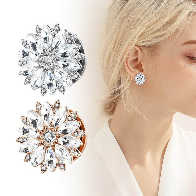 Body Jewelry Gauges - จุกอุดหูและท่อขยายหูประดับเพชรคิวบิกเซอร์โคเนีย สแตนเลสสตีล สำหรับผู้ชายและผู้หญิง เครื่องประดับเจาะร่างกาย ตัวขยายรูหู