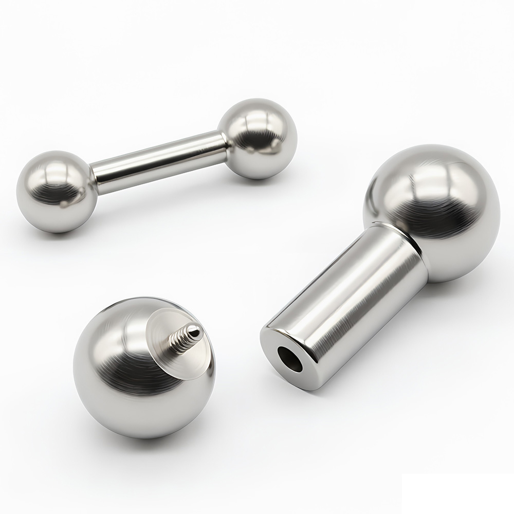 Body Jewelry Gauges - 1 PC 12G-00G สแตนเลสสตีลตรง Barbell เจาะลิ้นจุกนมแหวนขนาดใหญ่ด้ายภายใน