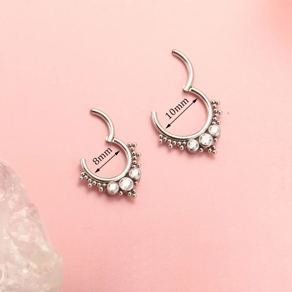 จิวเจาะหูไทเทเนียม ASTM F136 ค - Body Jewelry Quality บทวิจารณ์และราคา
