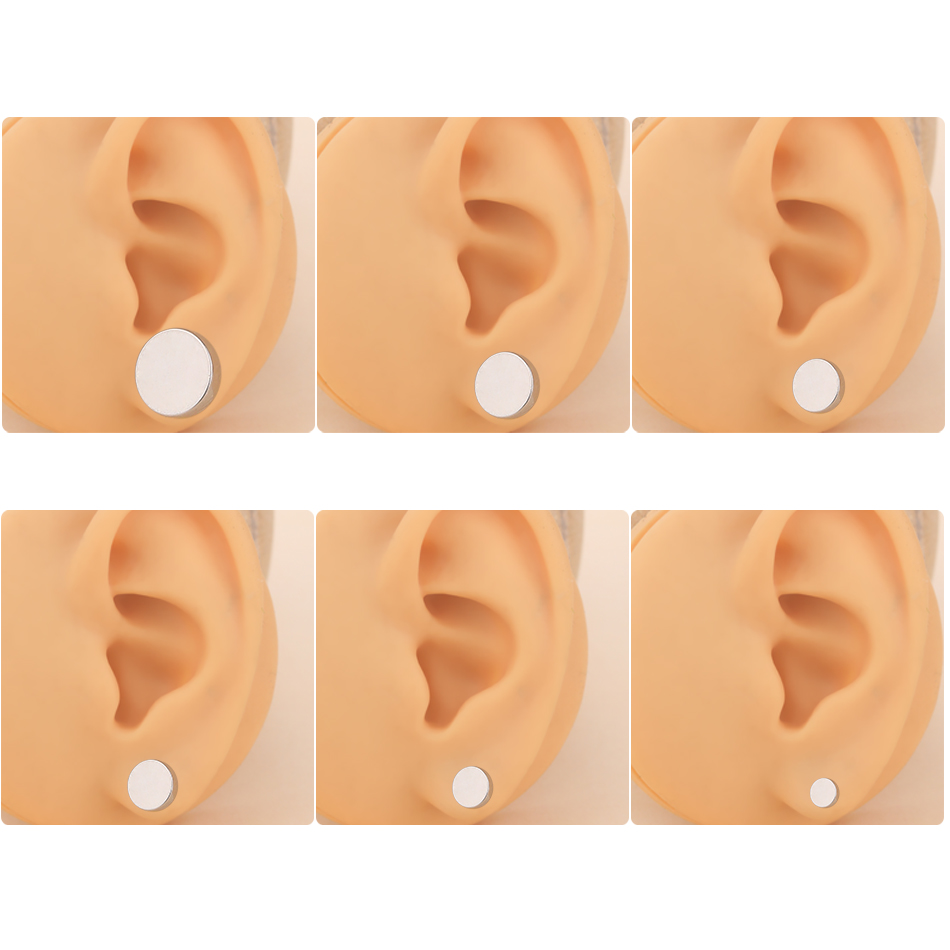 1 คู่สแตนเลสสตีลหูอุโมงค์ต่างห - Body Jewelry Gauges บทวิจารณ์และราคา