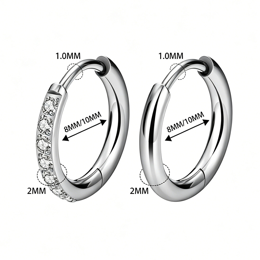 ต่างหูไทเทเนียม ASTM F136 G23  - Body Jewelry Quality บทวิจารณ์และราคา