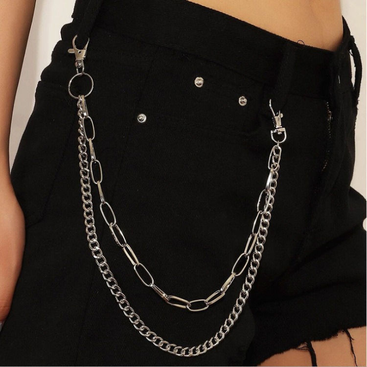 โซ่โลหะคู่แบบวงกลมสำหรับกางเกง - Body Jewelry Quality บทวิจารณ์และราคา