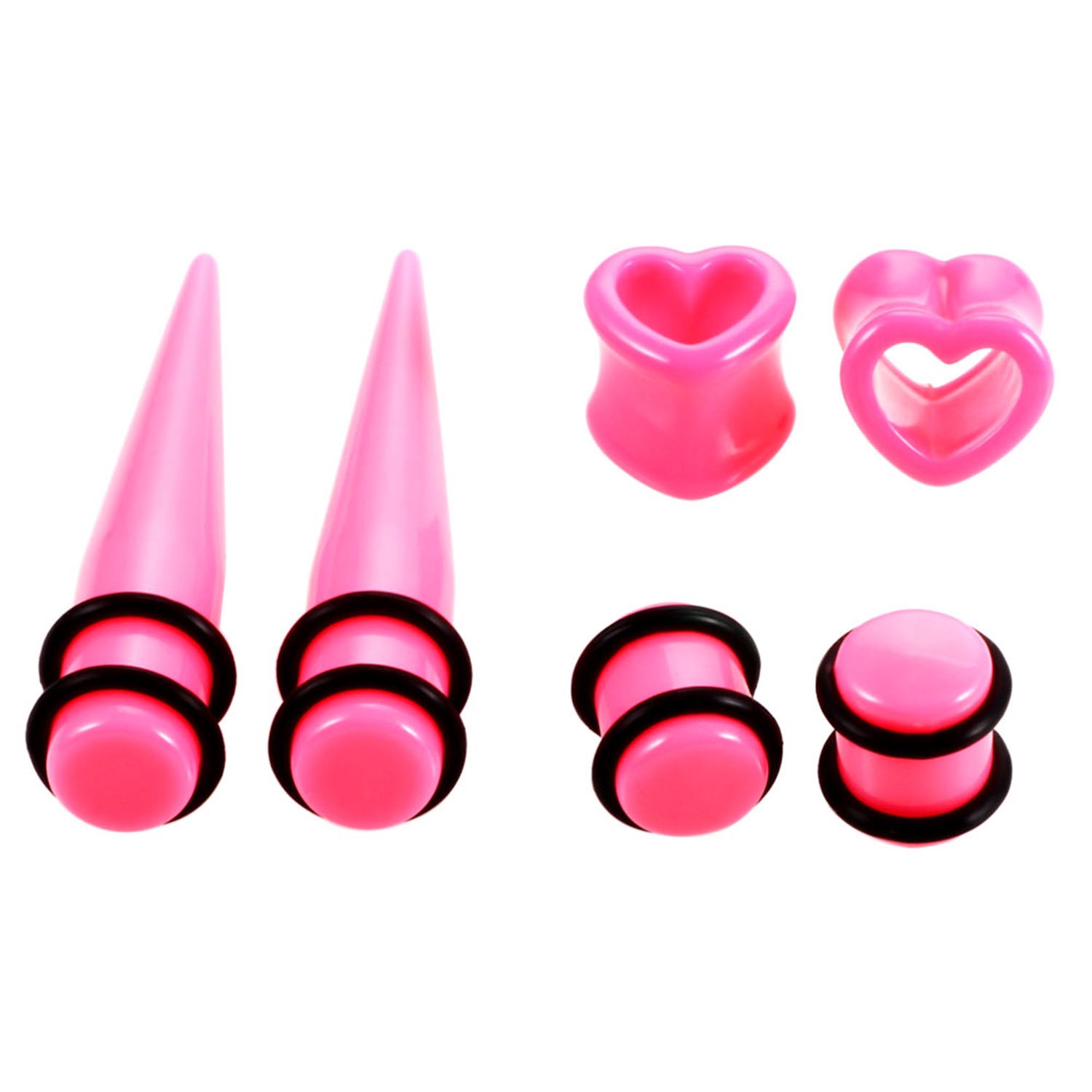 36 ชิ้น-54 ชิ้น 14G-00G อะคริล - Body Jewelry Gauges บทวิจารณ์และราคา