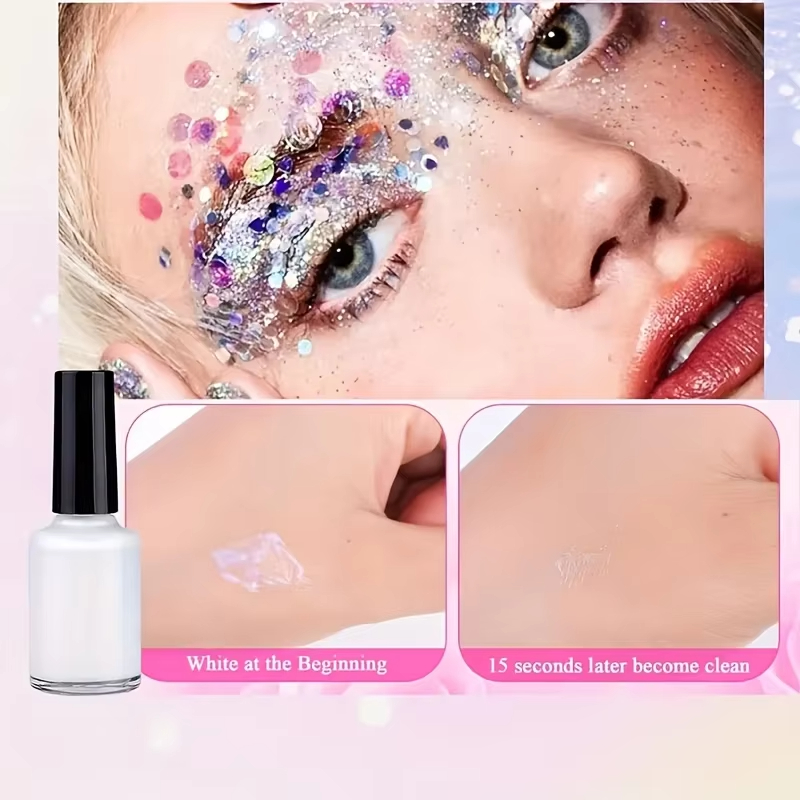 12 สีของกลิตเตอร์ DIY แฟลชสัก, - Body Jewelry Glue บทวิจารณ์และราคา