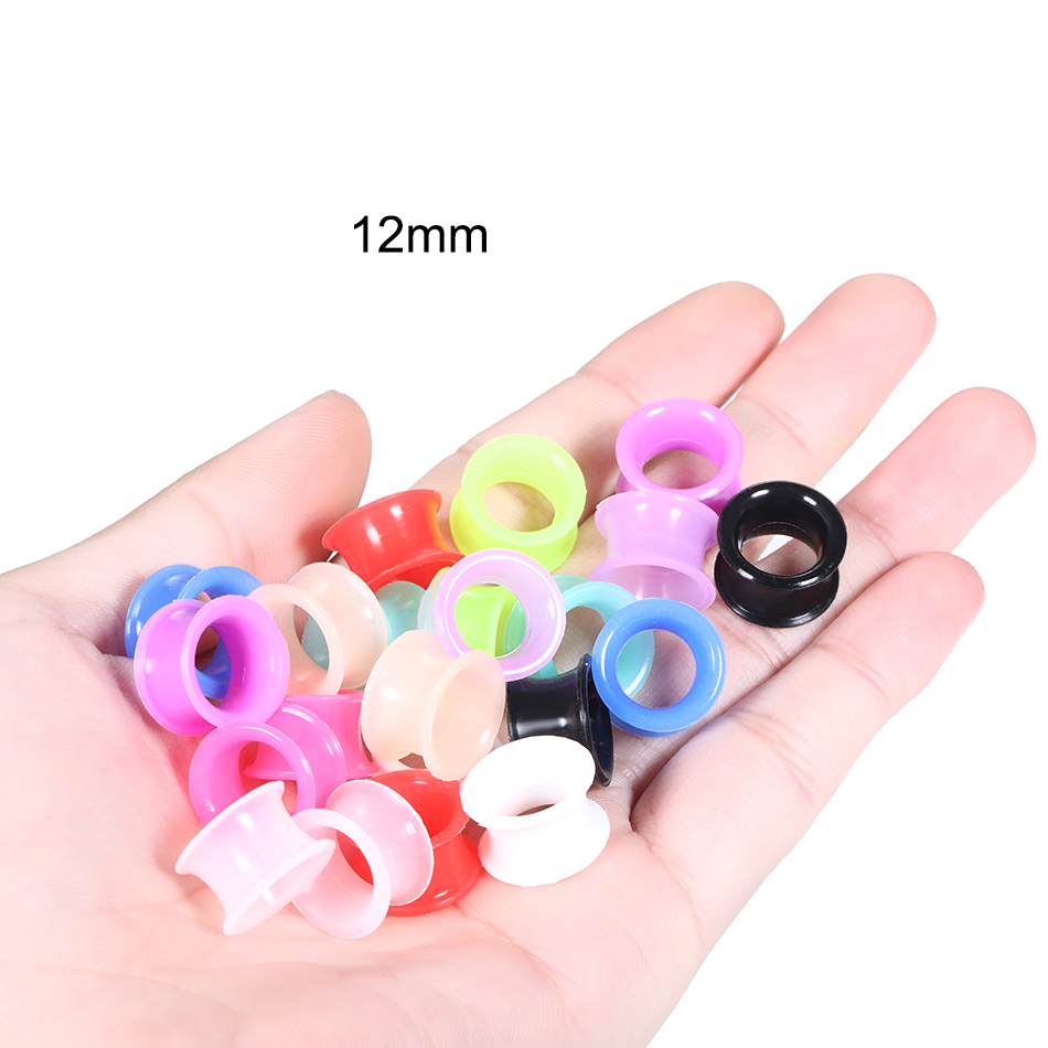 ต่างหูซิลิโคนแบบขยายรูหู 24 ชิ - Body Jewelry Gauges บทวิจารณ์และราคา