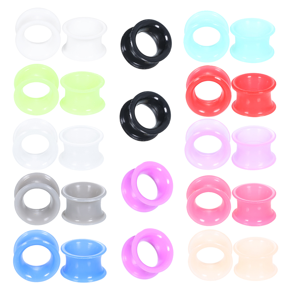 ต่างหูซิลิโคนแบบขยายรูหู 24 ชิ - Body Jewelry Gauges บทวิจารณ์และราคา