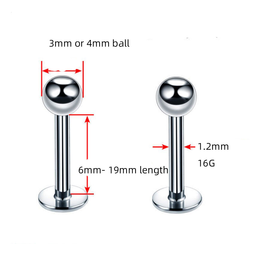 2 ชิ้น 316L เหล็กผ่าตัดลิ้น La - Body Jewelry Gauges บทวิจารณ์และราคา