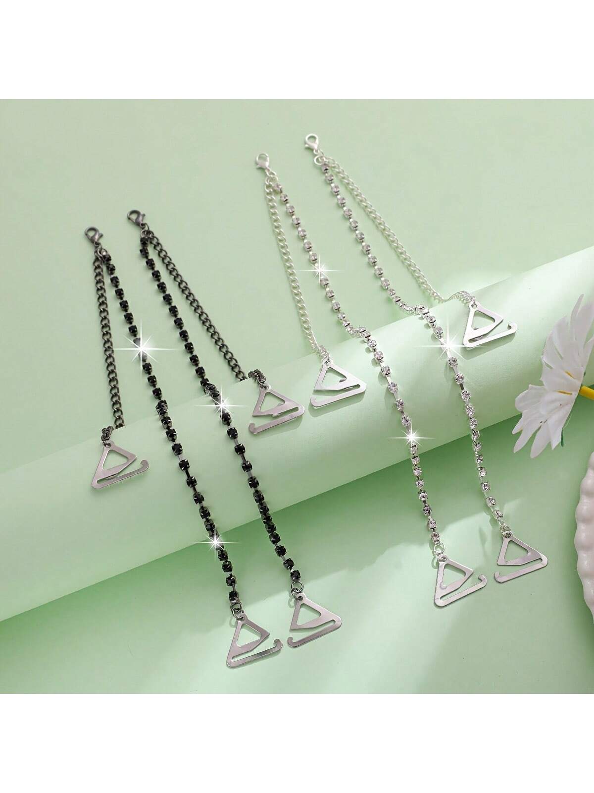 สายรัดชุดชั้นใน rhinestone ปรั - Body Jewelry Art บทวิจารณ์และราคา