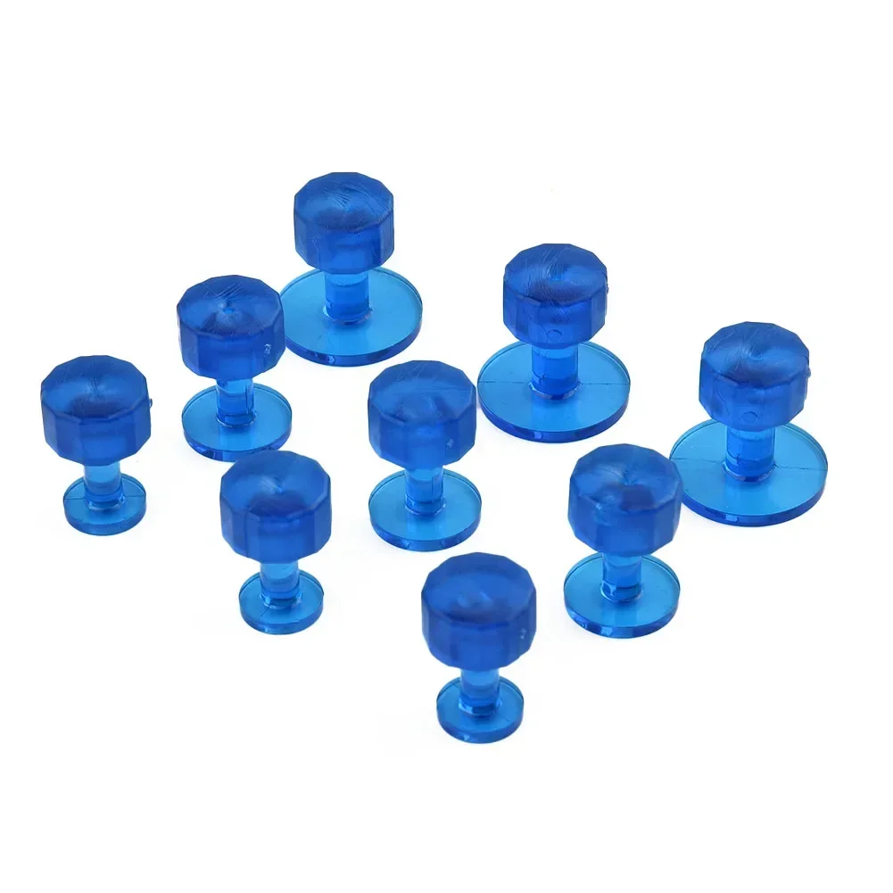 9pcs ซ่อมรอยบุบรถดึงแท็บกาวเคร - Body Jewelry Glue บทวิจารณ์และราคา