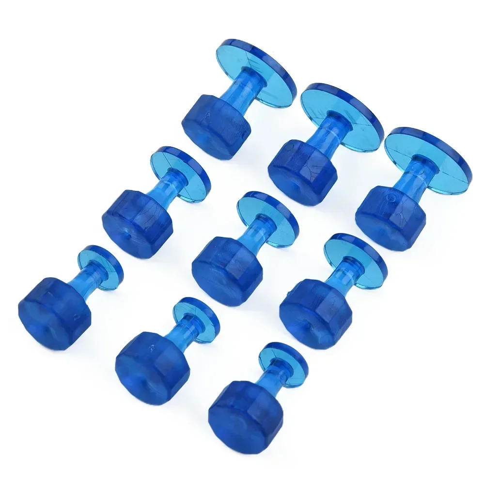 9pcs ซ่อมรอยบุบรถดึงแท็บกาวเคร - Body Jewelry Glue บทวิจารณ์และราคา
