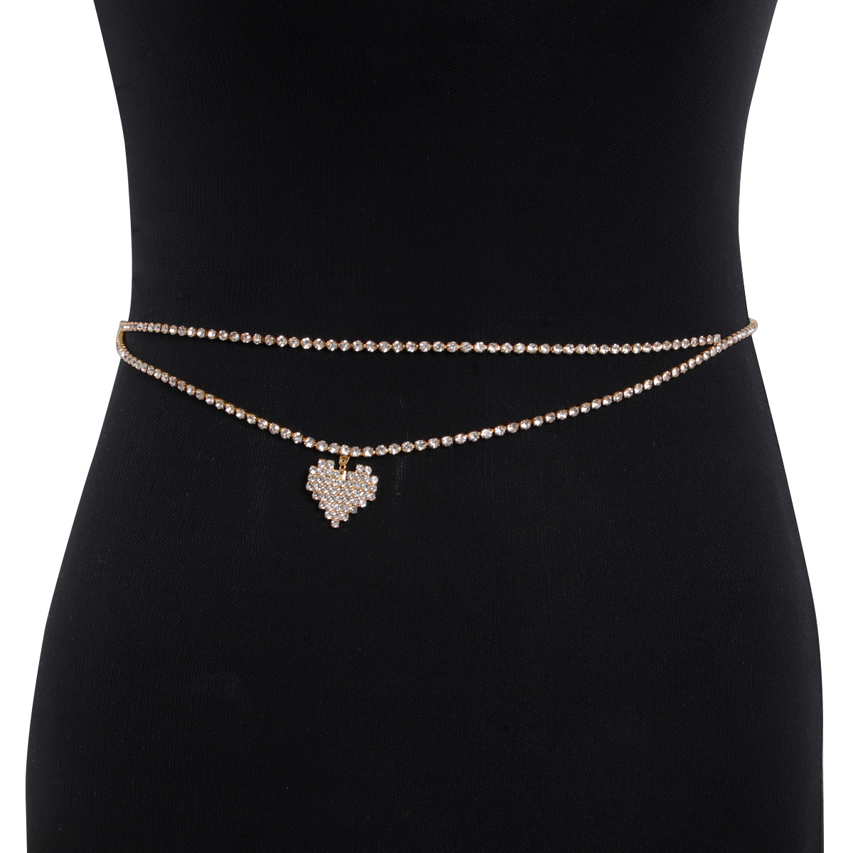 สร้อยแฟชั่นรูปหัวใจเซ็กซี่ประด - Body Jewelry Art บทวิจารณ์และราคา