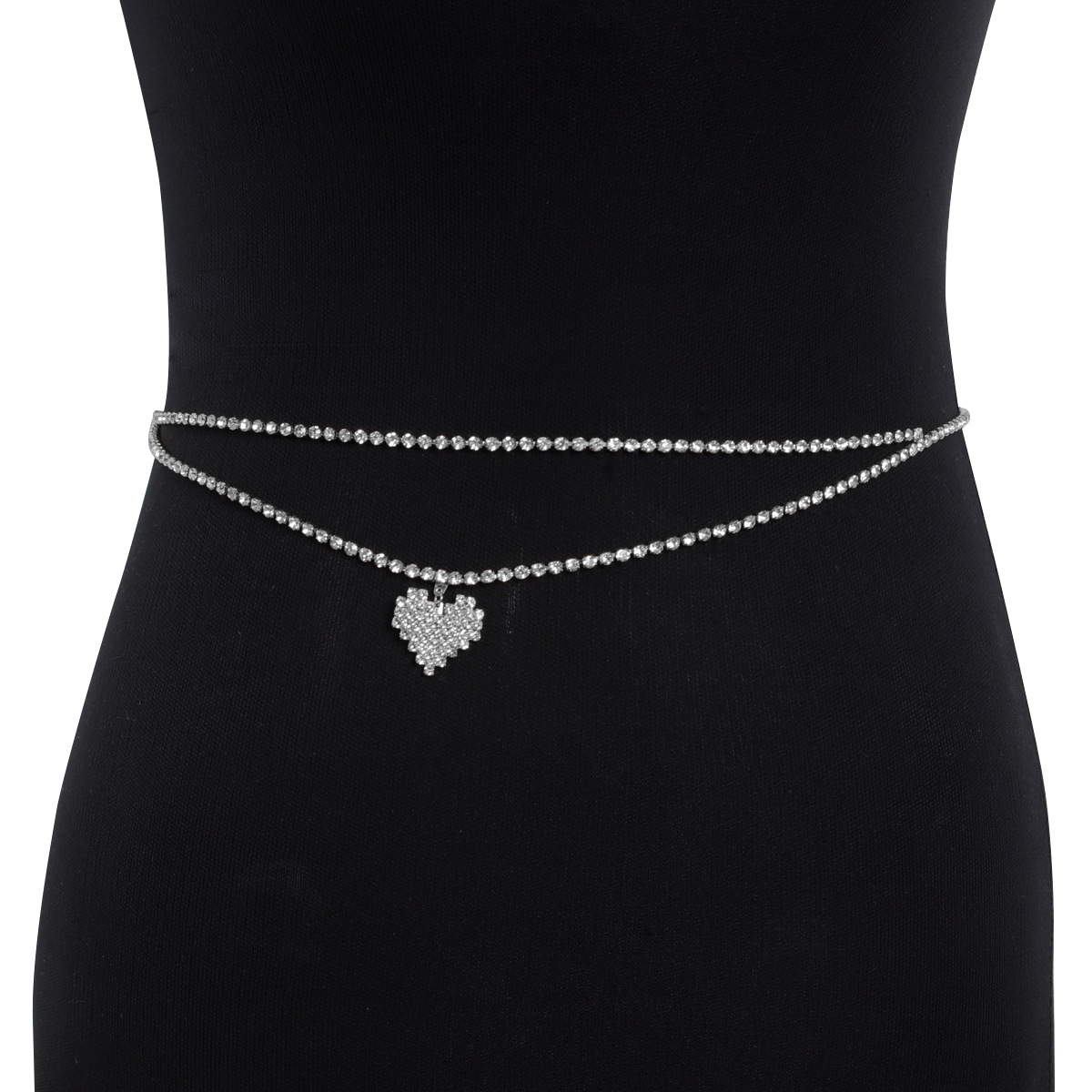 สร้อยแฟชั่นรูปหัวใจเซ็กซี่ประด - Body Jewelry Art บทวิจารณ์และราคา
