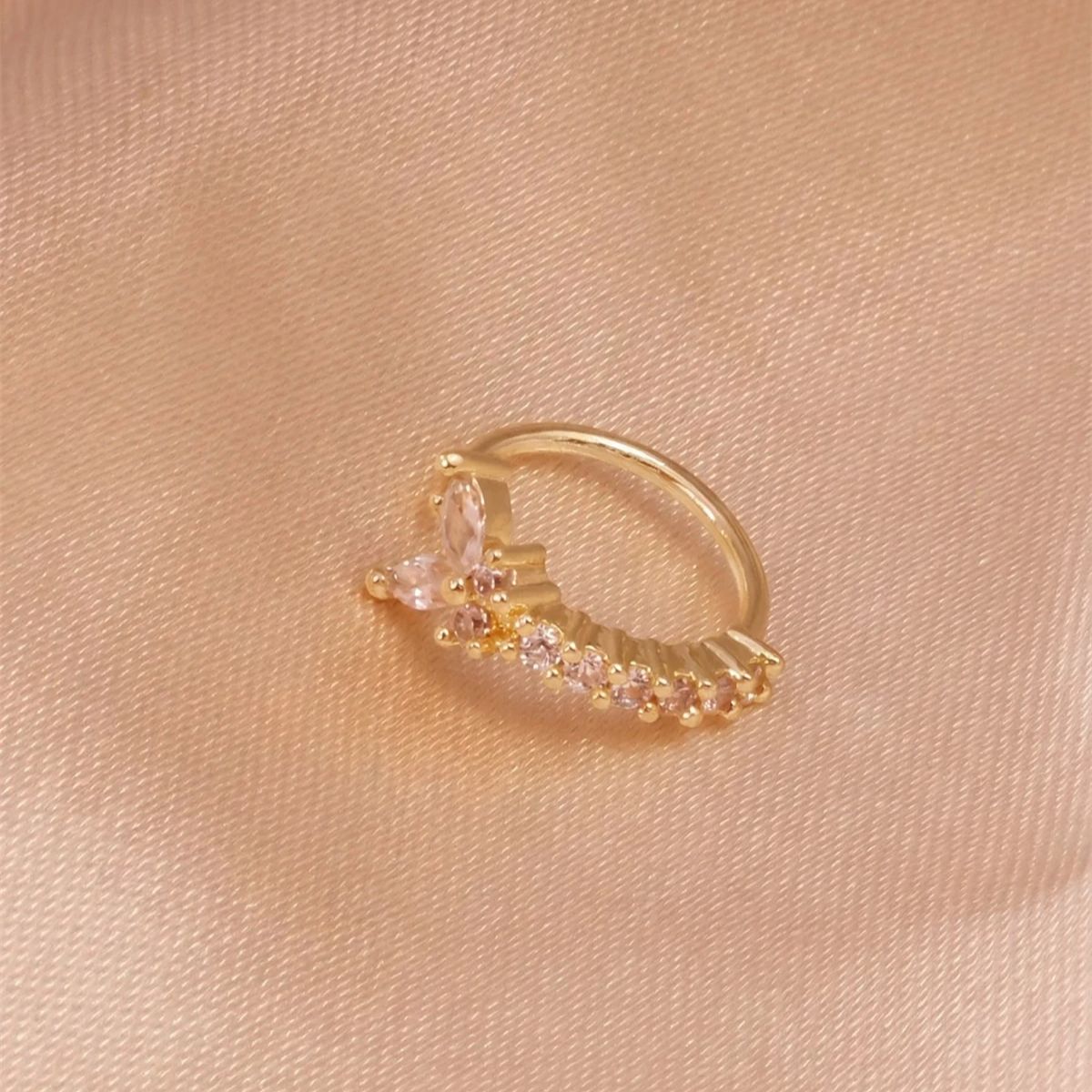 คลิปหนีบจมูกแบบไม่ต้องเจาะรู ด - Body Jewelry Art บทวิจารณ์และราคา