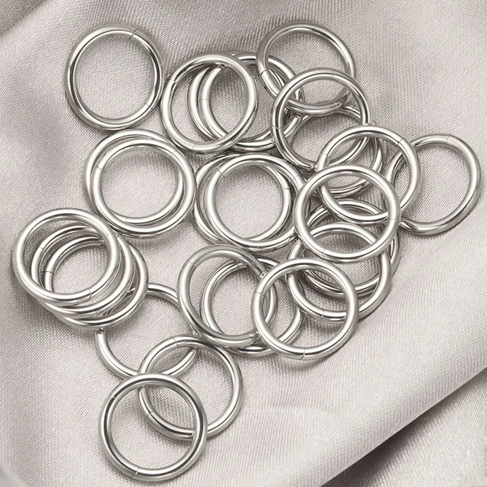 10 ชิ้น 316L สแตนเลสสตีลแหวนจม - Body Jewelry Quality บทวิจารณ์และราคา