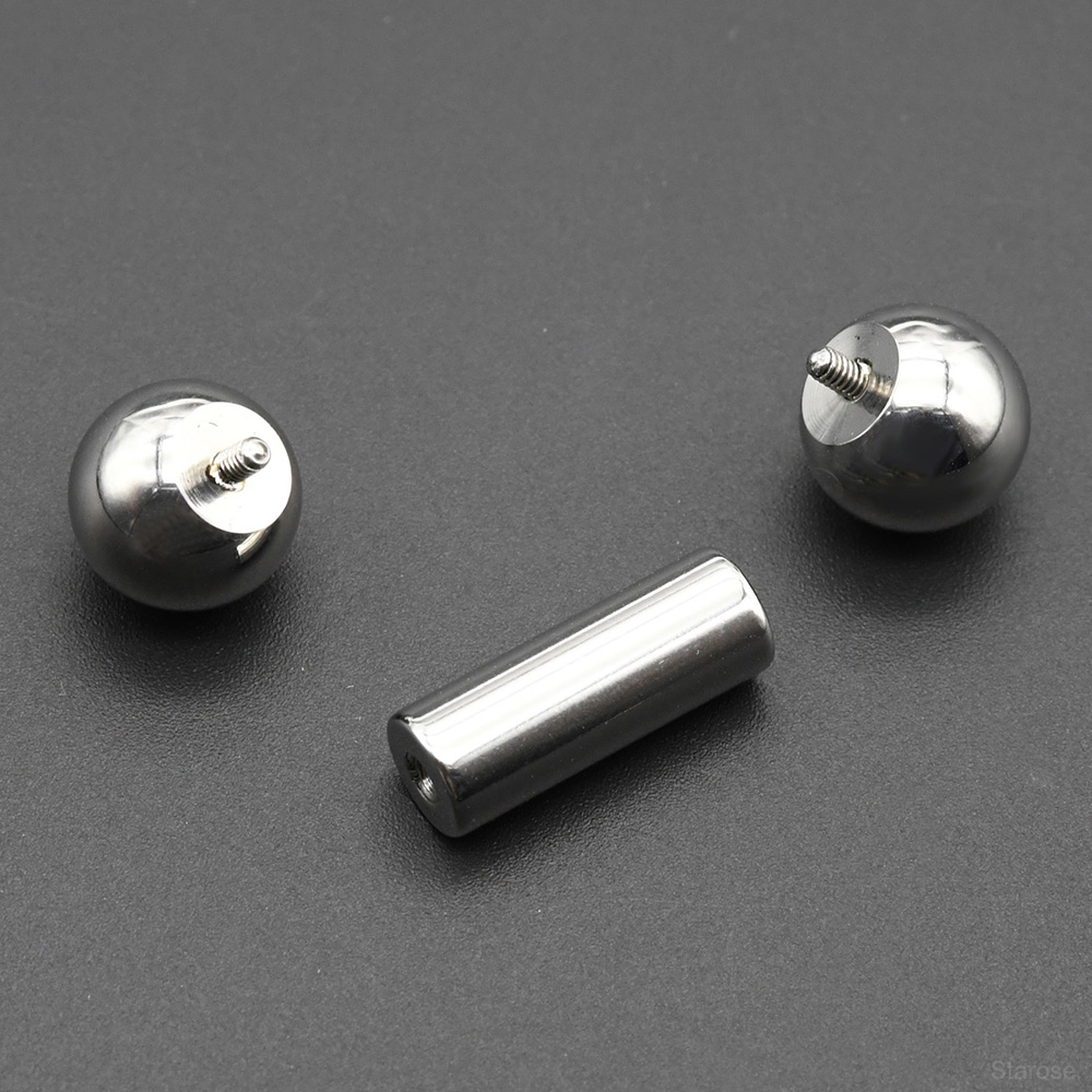 1 PC 12G-00G สแตนเลสสตีลตรง Ba - Body Jewelry Gauges บทวิจารณ์และราคา