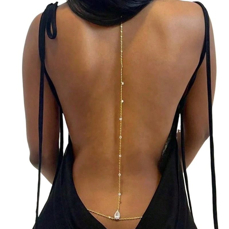 เจ้าสาวBackless Rhinestone Wat - Body Jewelry In Bulk บทวิจารณ์และราคา