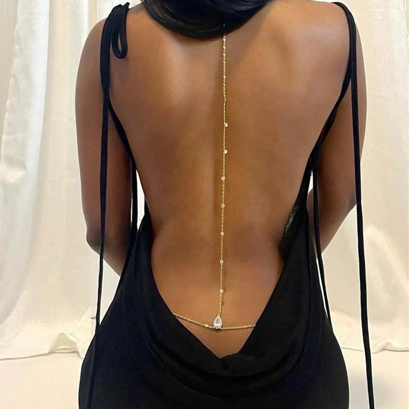 เจ้าสาวBackless Rhinestone Wat - Body Jewelry In Bulk บทวิจารณ์และราคา