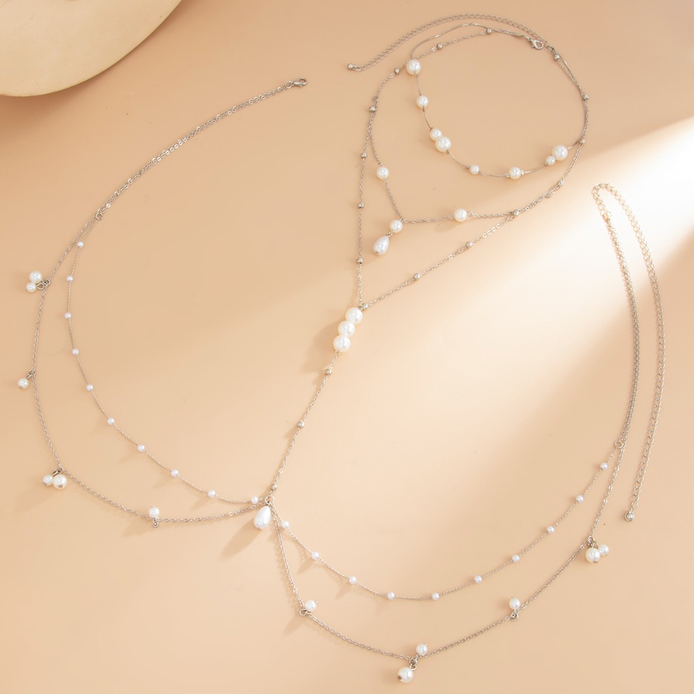 สร้อยคอไข่มุกเทียมหลายชั้น สร้ - Body Jewelry In Bulk บทวิจารณ์และราคา