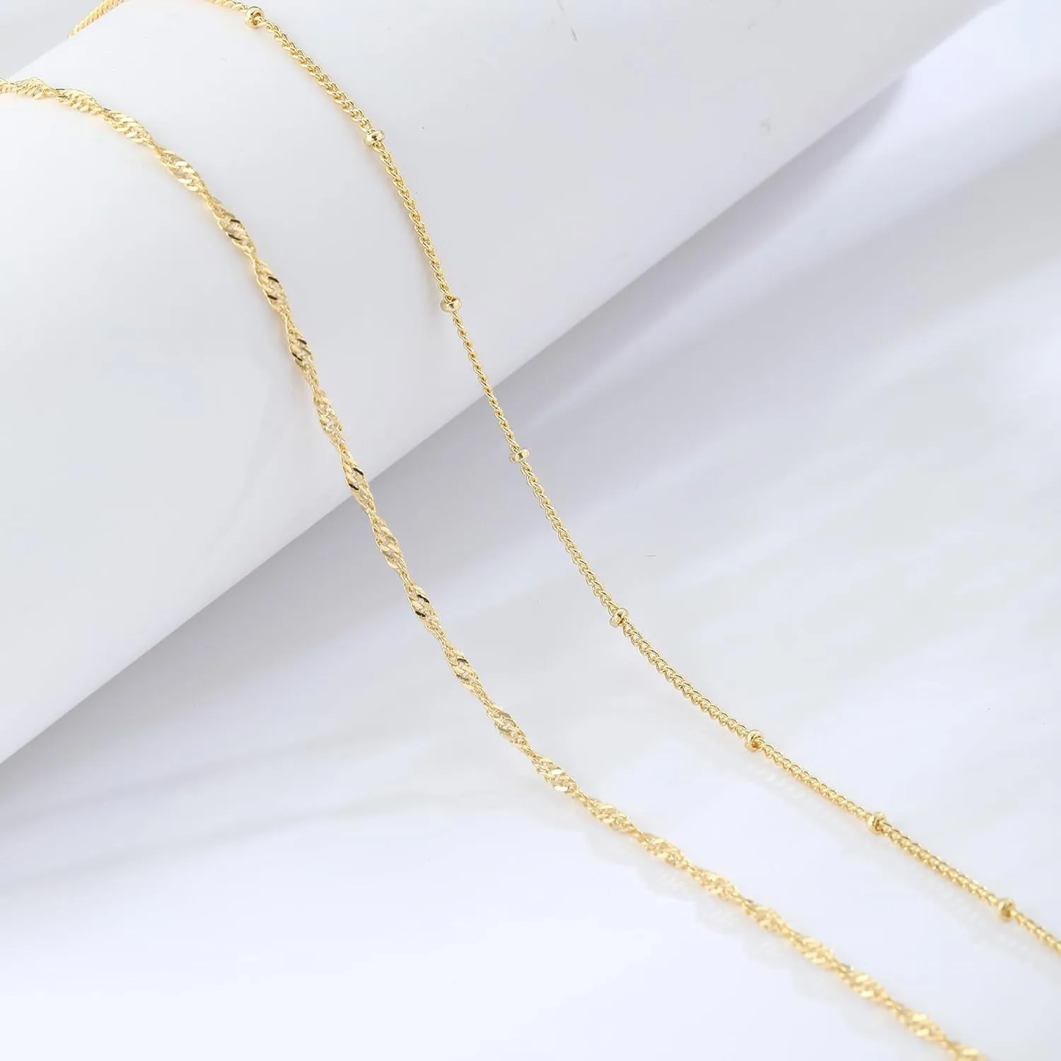 สร้อยคาดเอวชุบทอง 14k ขนาด 26- - Body Jewelry Waterproof บทวิจารณ์และราคา